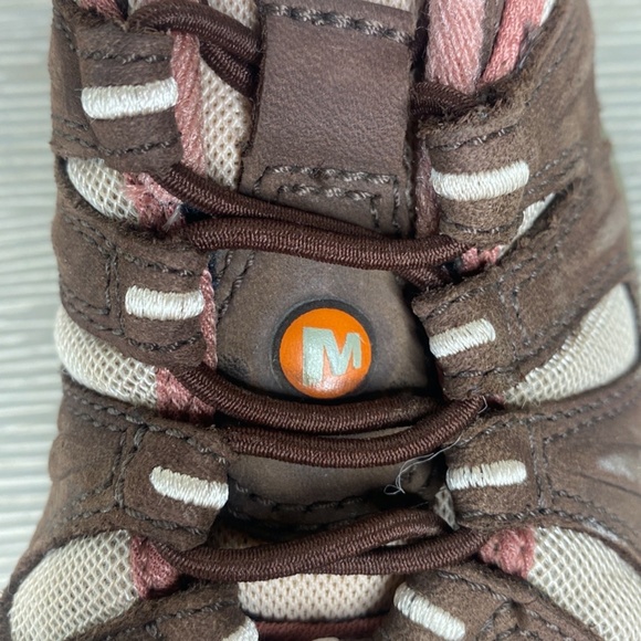 Merrell Chameleon II Stretch Cross-Training Shoes Chocolate/Pink Togel Size 1 - Picture 9 of 14